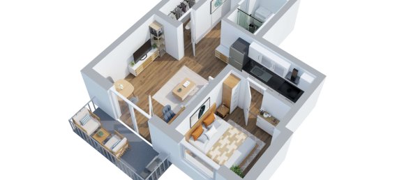 Apartamento de 1 dormitorio en Furstenfeldbruck, Germany No. 347910 8