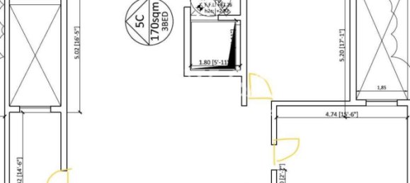Пентхаус с 3 спальнями в Аттард, Мальта № 9269 22