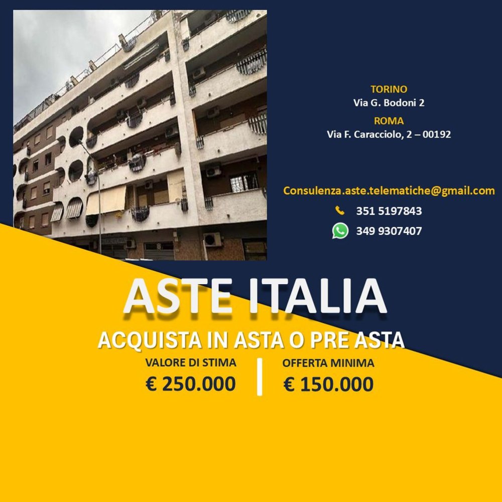 Apartamento de 5 habitaciónes en Rome, Italy No. 8897