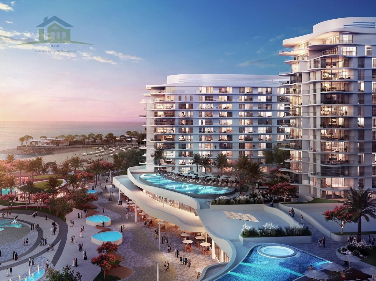 Квартира с 1 спальней в THE BAY RESIDENCE, Mina Al Arab, ОАЭ № 59571