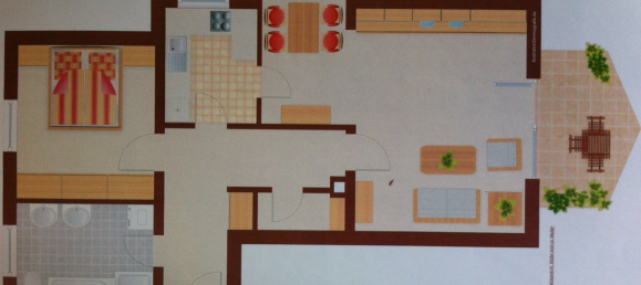 1 غرف نوم شقة في Muhldorf am Inn, Germany رقم 34066 13