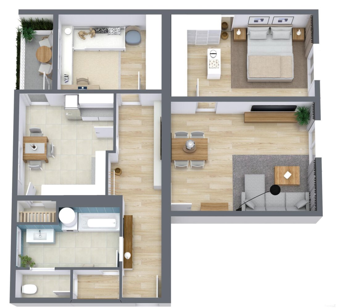 Apartamento de 3 habitaciónes en Eggenberg, Austria No. 136248