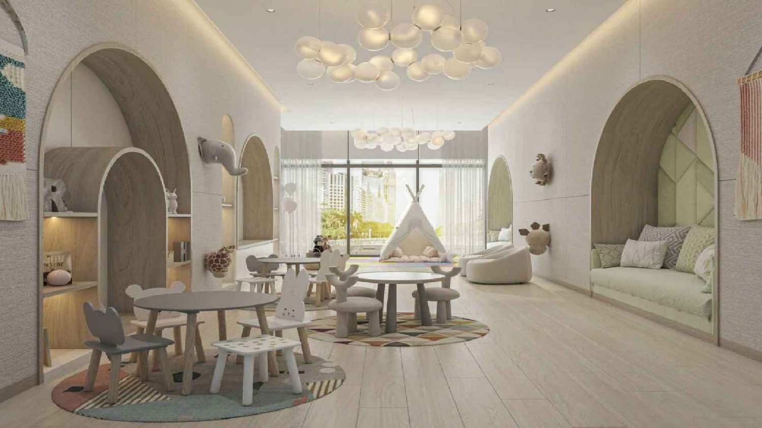 2 غرف نوم شقة في ADEBA AZIZI RESIDENCE, Al Jaddaf, UAE رقم 61834