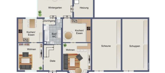 Дом с 6 комнатами в Фогельсберг, Германия № 106270 6