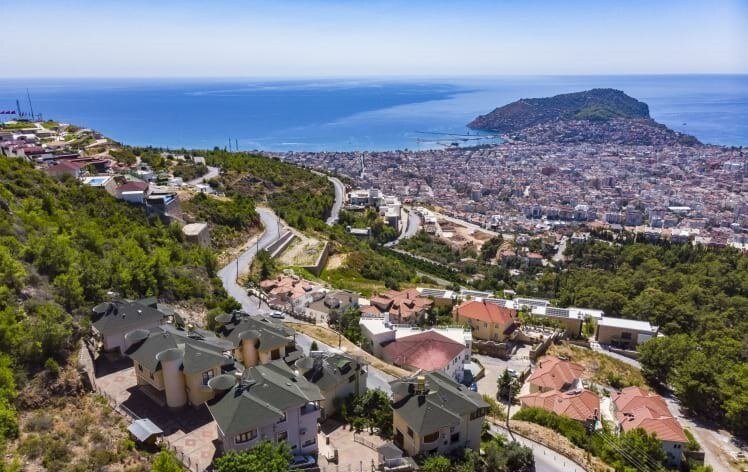 Villa 4+2 em Alanya, Turkey N.º 33622