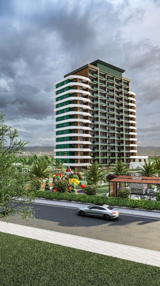 Apartment 1+1 in Mersin, Turkey No. 31975