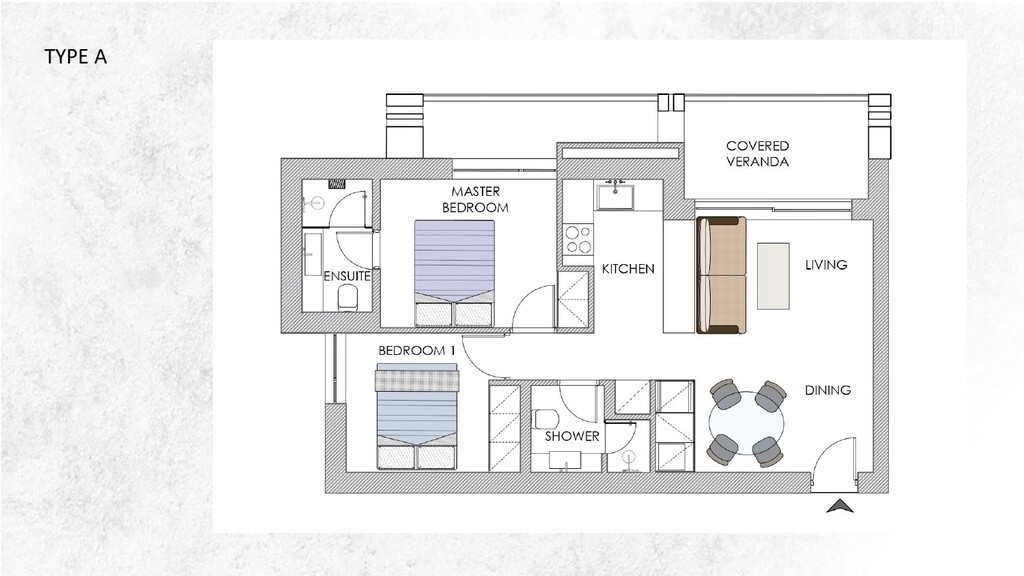 2 bedrooms Apartment in Moschato, Greece No. 2351