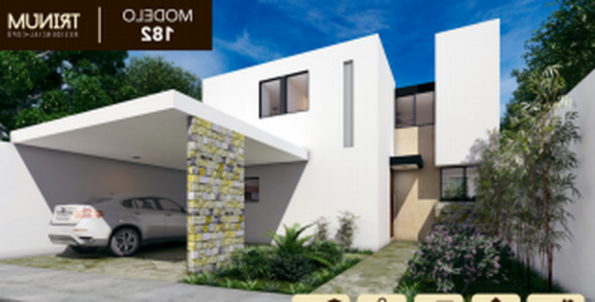 3 bedrooms House in Merida, Mexico No. 186181