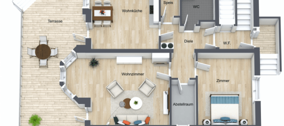 7غرفة منزل في Vienna, Austria رقم 16079 16