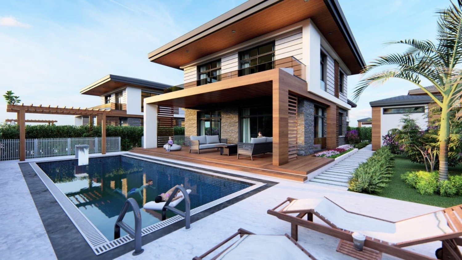 Villa 4+1 in Belek, Turkey No. 8861