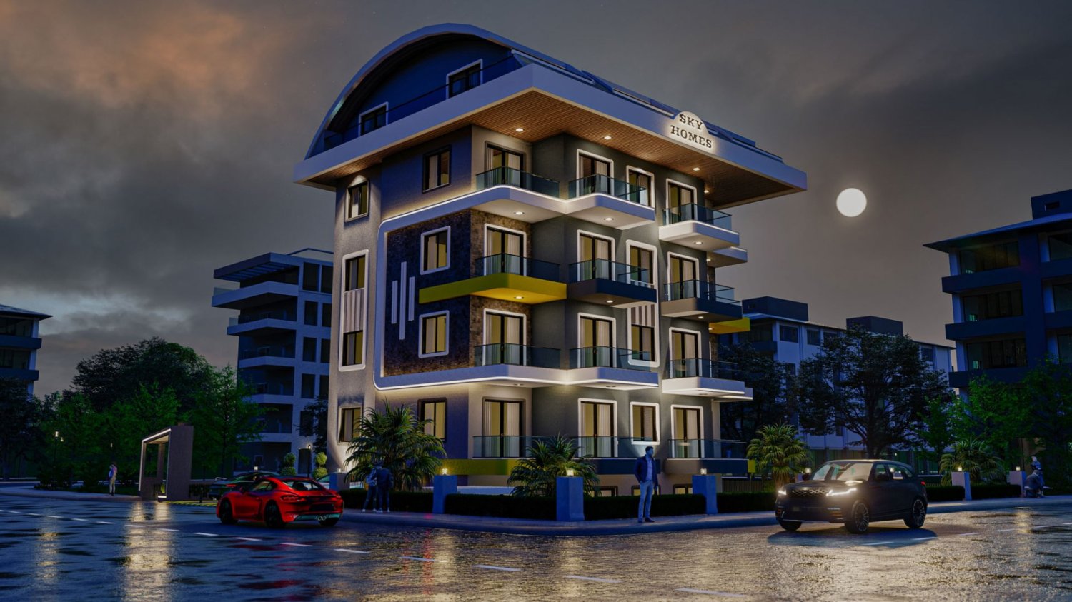 Apartment 1+1 in Alanya, Turkey No. 32079