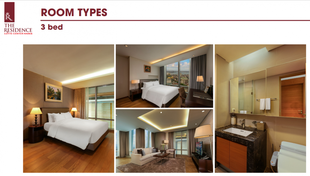 3 dormitorios apartamento en alquiler en Ba Dinh, Ha Noi, Vietnam № 13683
