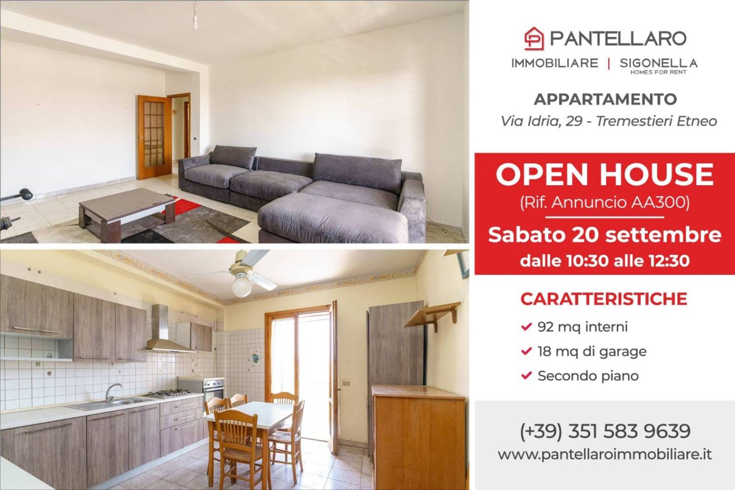 Квартира с 2 спальнями в Треместьери Этнео, Италия № 360978