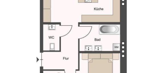 2 rooms Apartment in Vienna, Austria No. 140952 14