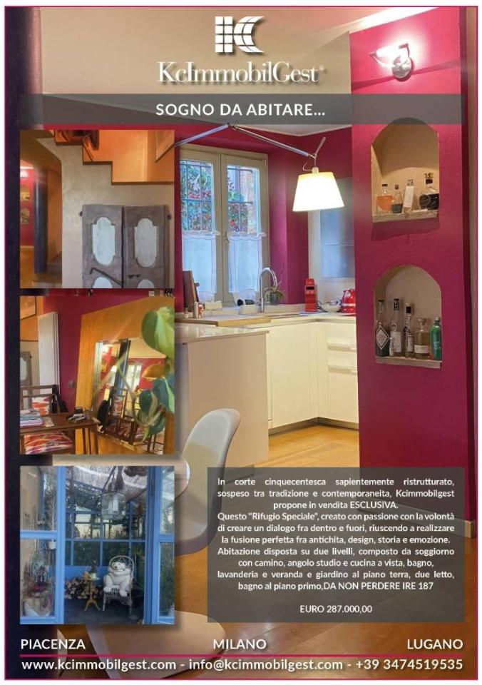 3-Zimmer Haus in Gazzola, Italy, Nr. 23606