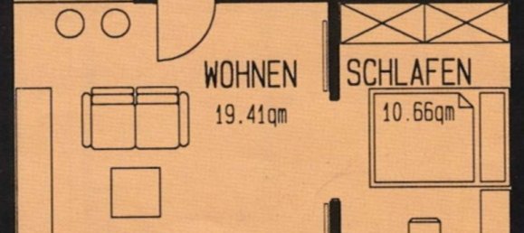Квартира с 1 спальней в Вайсензе, Германия № 17325 3