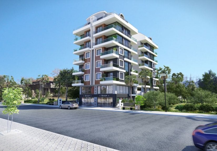 Apartamento 1+1 em Alanya, Turkey N.º 3030