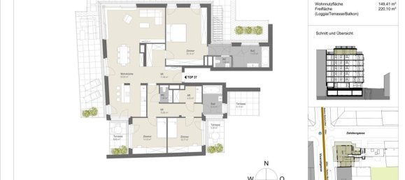 4 rooms Penthouse in Meidling, Austria No. 239229 30