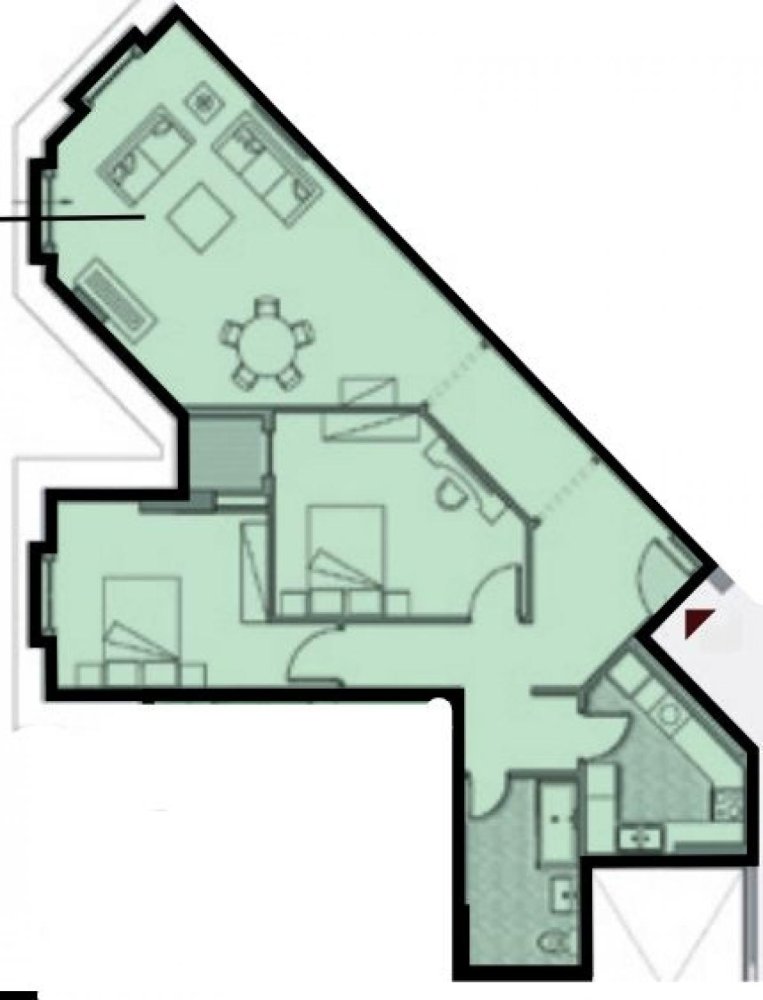 2 bedrooms Condo in El Alamein, Egypt No. 732