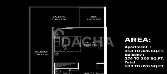 Studio in Jumeirah Village Circle, UAE No. 27476 13