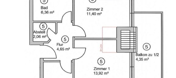 Apartamento de 2 divisões em Trier, Germany N.º 34802 9