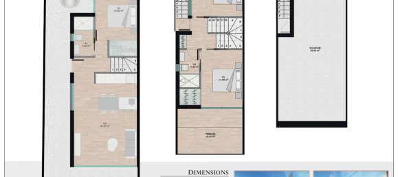 Villa T3 em Santiago de la Ribera, Spain N.º 7270 5