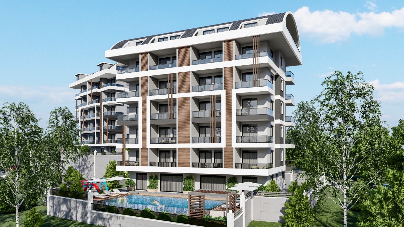 Apartment 1+1 in Alanya, Turkey No. 30919