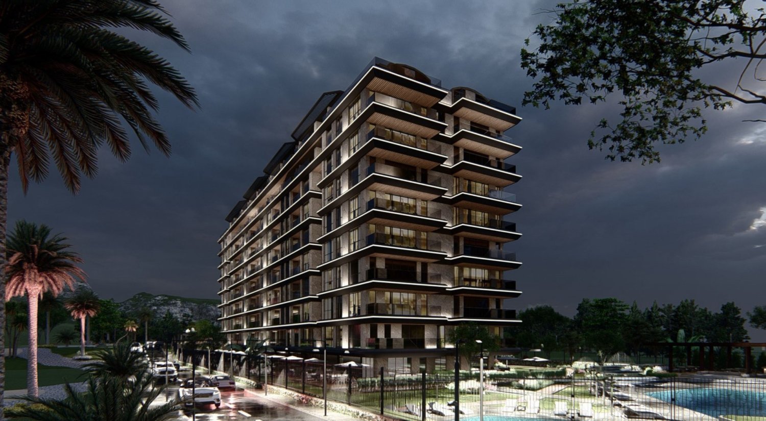 Apartamento de 2 divisões em Muratpasa, Turkey N.º 32391