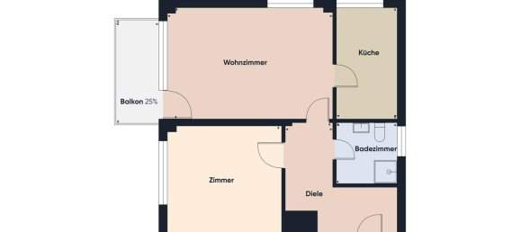 1 Schlafzimmer Wohnung in Oberbergischer, Germany, Nr. 370220 12