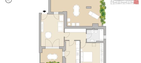 1 غرف نوم شقة في Sesto San Giovanni, Italy رقم 341928 20