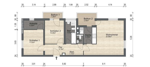 3 rooms Apartment in Dresden, Germany No. 114914 28