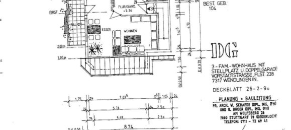 1 chambre Appartement à Esslingen, Germany No. 334699 12