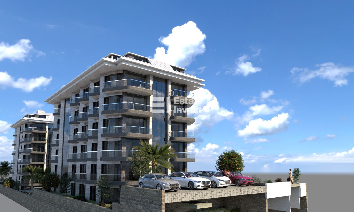 Apartment 1+1 in Alanya, Turkey No. 25961