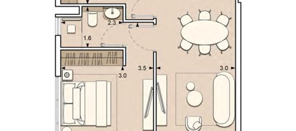 1 bedroom Apartment in Lume Residence, Jumeirah Village Circle, UAE No. 65287 2