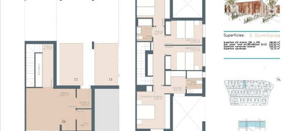 Вилла с 5 спальнями в Годелла, Испания № 12393 14