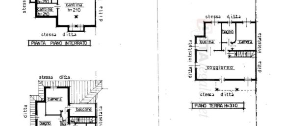 6 rooms Villa in Burago di Molgora, Italy No. 7749 48