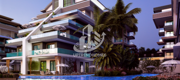 شقة 1+1 في Oba, Turkey رقم 2706 11