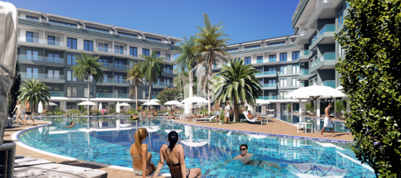 شقة 1+1 في Oba, Turkey رقم 2706 10