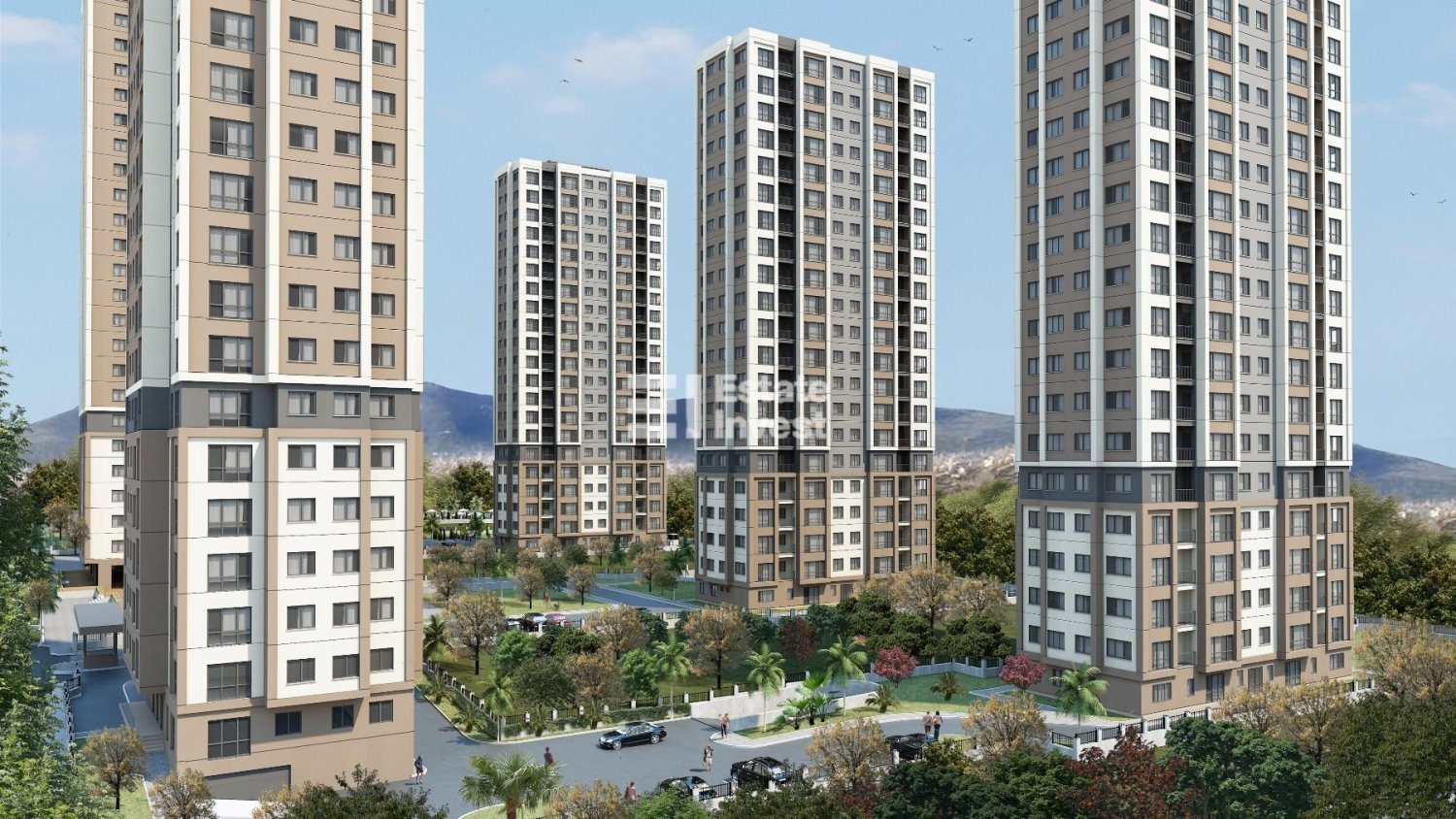 Apartamento 2+1 em Istanbul, Turkey N.º 62983
