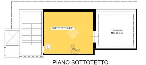 Penthouse T2 em Lentate sul Seveso, Italy N.º 3855 13