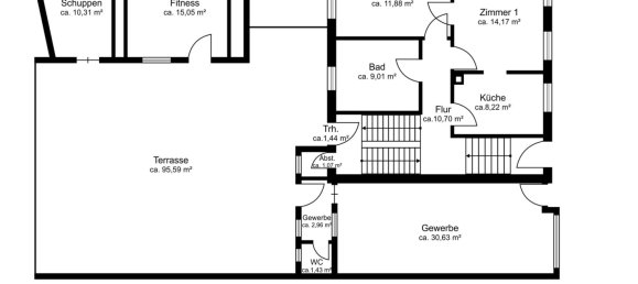 429m² Building in Pforzheim, Germany No. 270847 5
