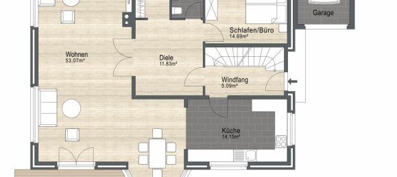 Casa de 3 dormitorios en Wandsbek, Germany No. 221163 27