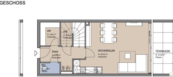 3-Zimmer Doppelhaus in Zell am See, Austria, Nr. 184782 14