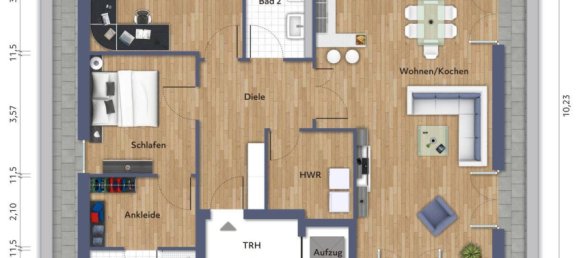 3-Zimmer Penthouse in Wesel, Germany, Nr. 361682 20