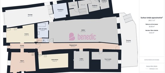 Дом с 3 спальнями в Вани, Франция № 251803 15