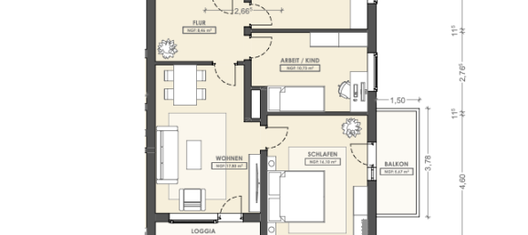 2 bedrooms Apartment in Lower Saxony, Germany No. 221662 9