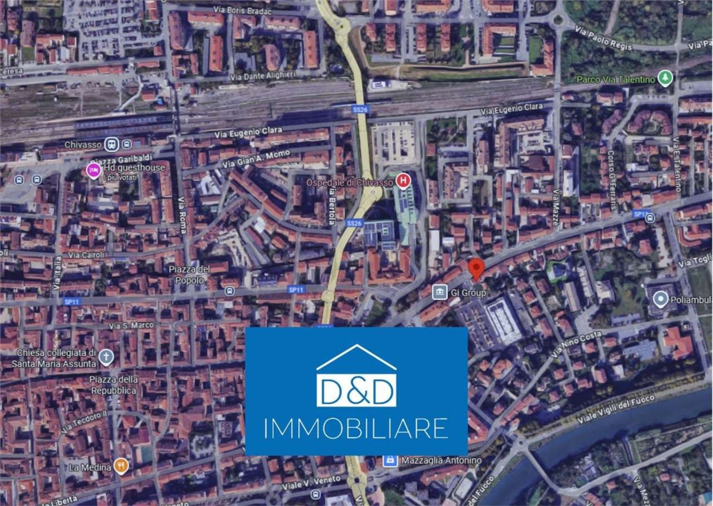 Casa de 10 habitaciónes en Chivasso, Italy No. 295423