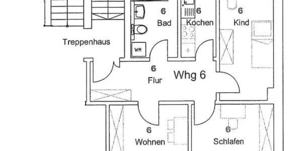 3-salle Appartement à Leipzig, Germany No. 24157