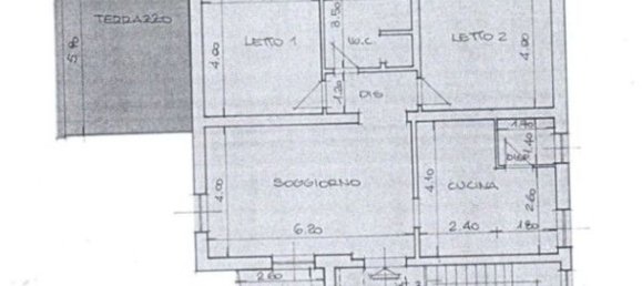 3 rooms Apartment in Frascati, Italy No. 265655 13