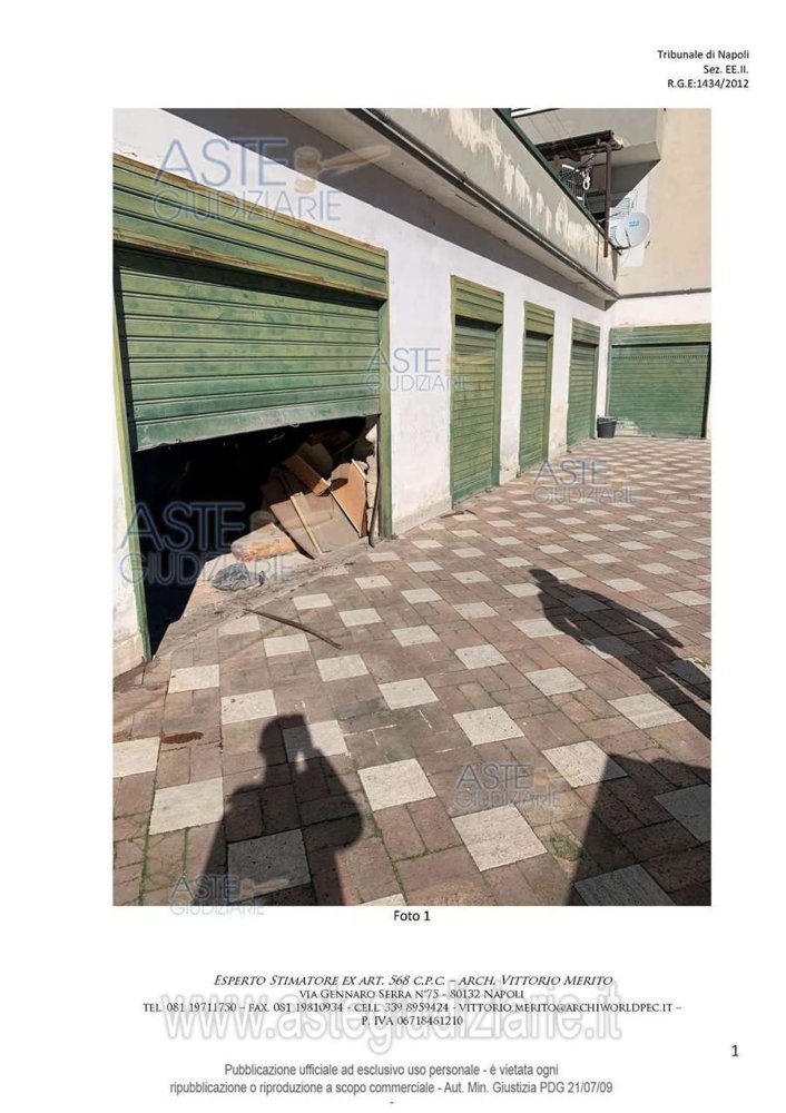 Propriété commerciale à Melito di Napoli, Italy 11m² No. 395614